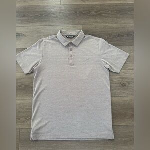 Travis Mathew Tan Polo Shirt